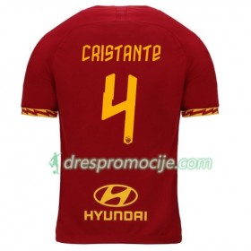 AS Roma Dres Cristante 4 Domaći 2019/20 Kratkih Rukava